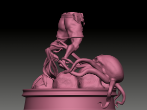 abe sapien sea creature miniature 3d print model Model Cetak 3D