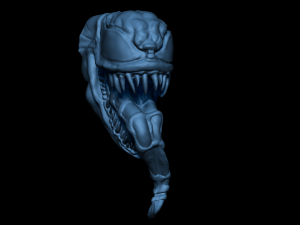 venom x cube miniature sculpt 3d print model 3D Принт Модель