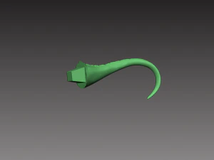 stylized dinosaur compsognathus 3d print model 3D Print Model