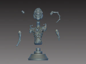 pumpkin king halloween special 3d print model 3D Print Model