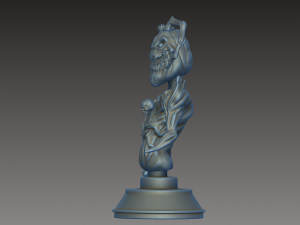 pumpkin king halloween special 3d print model 3Dプリントモデル