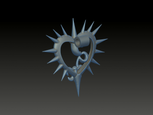 heart pendant 3d print model 3D-printmodel