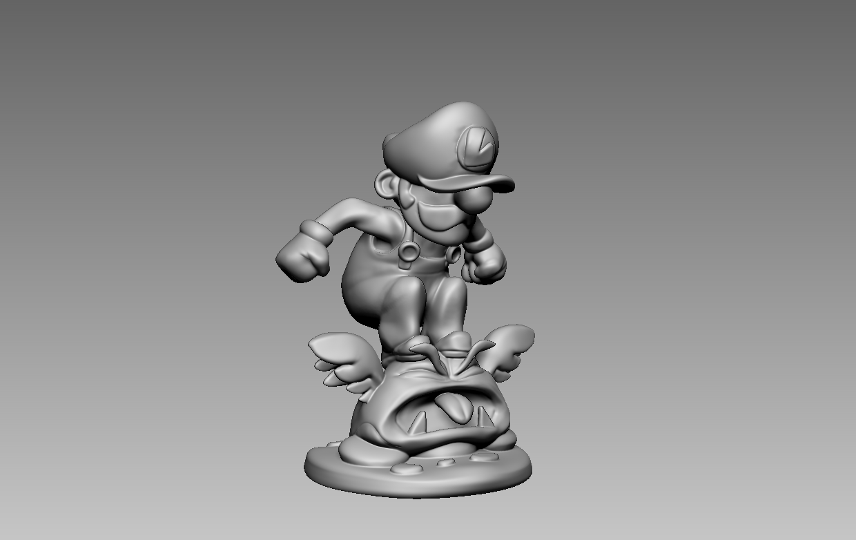 STL file Super Mario Odyssey Ship Fanart 🚢・3D printable design