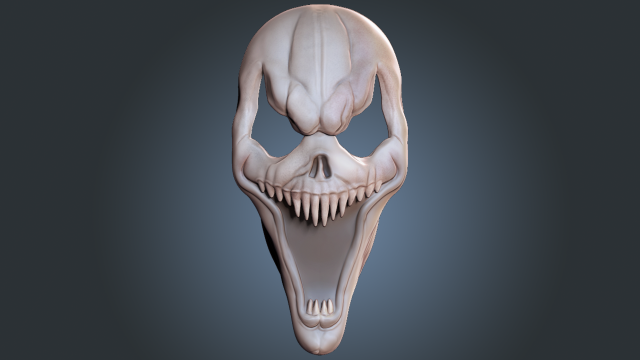 The Viper Ghost Mask 3D print model 3D Print Model .c4d .max .obj .3ds .fbx .stl .blend 