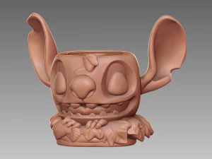 Stitch Wacom Pen Holder 3D Print Model