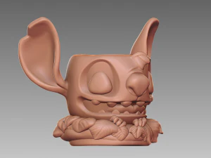 Stitch Wacom Pen Holder 3D Print Model