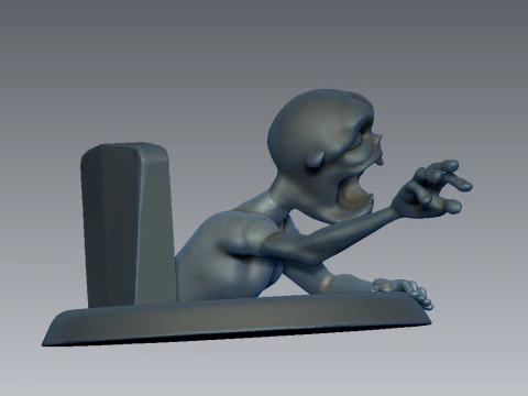 Zombie Stylized 3D Print Model