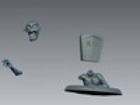 Zombie Stylized 3D Print Model