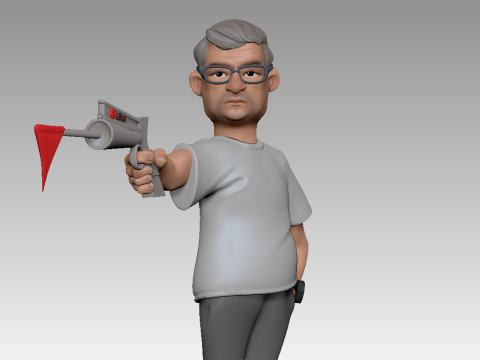 Turkish Sharp Shooter Olympics 3D Print Model