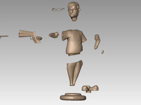 Turkish Sharp Shooter Olympics 3D Print Model