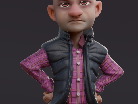 That Meme Guy Funny Figurine 3D-printmodel
