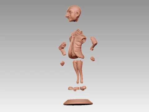 That Meme Guy Funny Figurine 3D Print Model