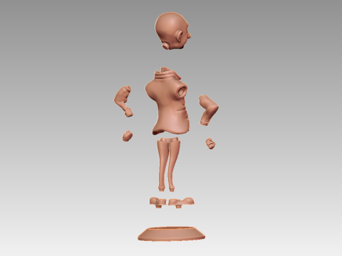 That Meme Guy Funny Figurine Model Cetak 3D