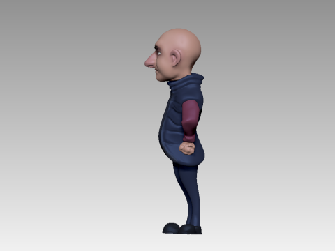 That Meme Guy Funny Figurine Model Cetak 3D