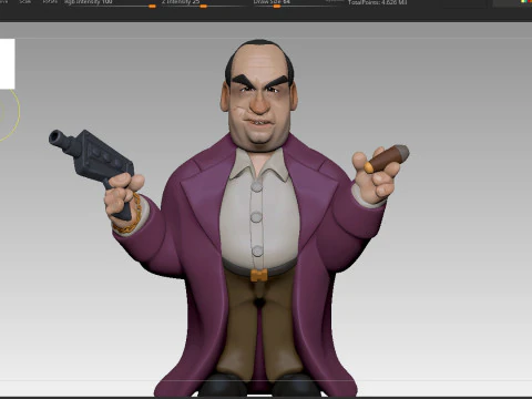 Penguin Colin Farrell DC Villain 3D Print Model