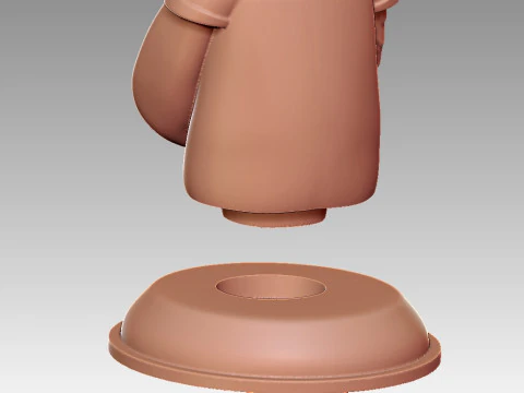 Mark Zuckerberg Funny Meme 3D Print Model