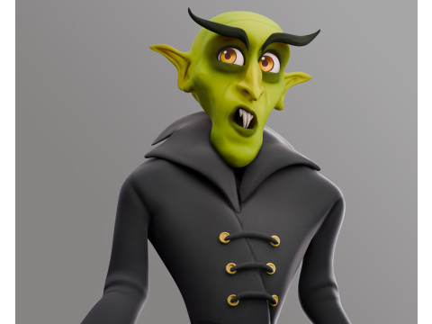 Nosferatu Dracula 3D-printmodel