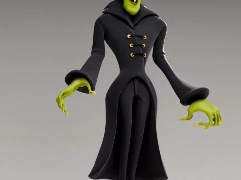 Nosferatu Dracula 3D Print Model