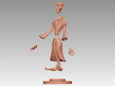 Nosferatu Dracula 3D Print Model