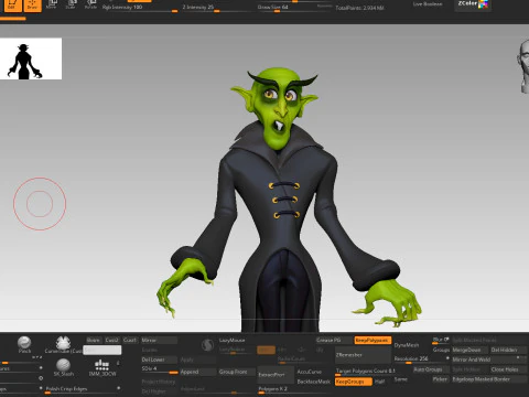 Nosferatu Dracula 3D Print Model