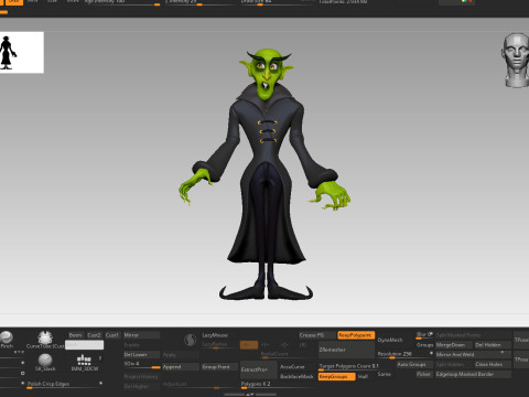 Nosferatu Dracula 3D प्रिंट मॉडल