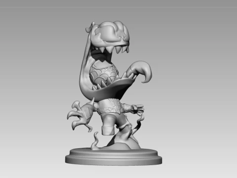 Spiderman x Venom Chibi Style 3D Print Model