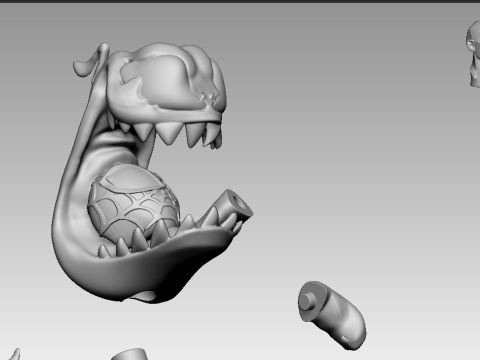 Spiderman x Venom Chibi Style Model Cetak 3D