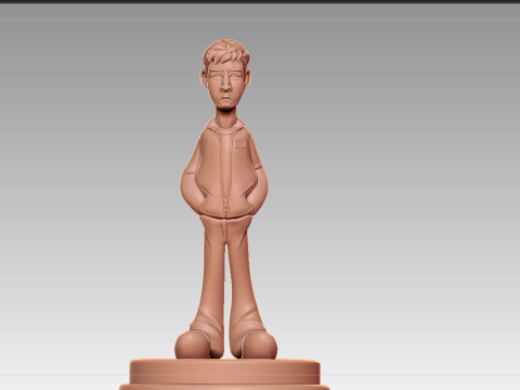 Quid Game Character 3D print model 3D Print Model