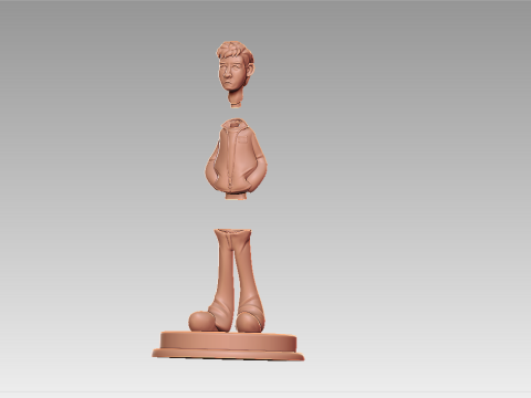 Quid Game Character 3D print model 3D Print Model