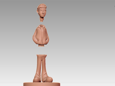 Quid Game Character 3D print model 3D Print Model