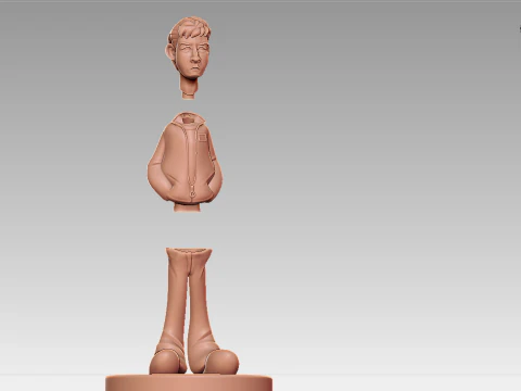 Quid Game Character 3D print model 3D Print Model