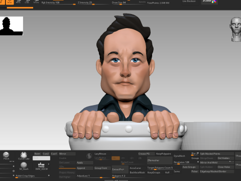 Elon Musk - Funny Figurine 3D Model