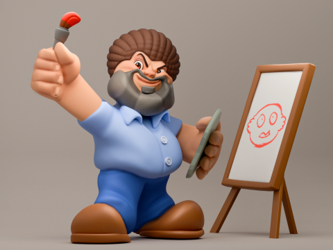 Jack Black Miniature Modèles 3D en vedette
