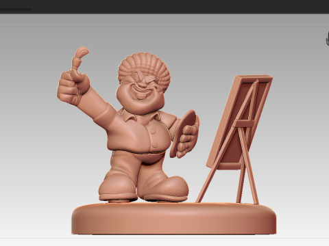 Jack Black Miniature 3D Принт Модель