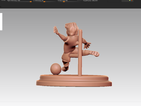 Diego Maradona 3D Print Model