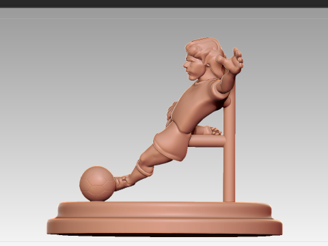 Diego Maradona 3D Print Model