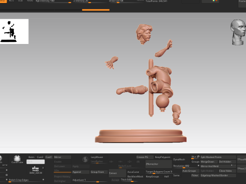 Diego Maradona 3D Print Model