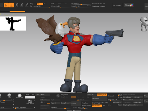 Peacemaker Model Cetak 3D