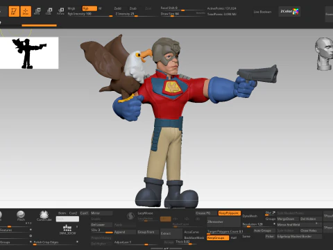 Peacemaker 3D Print Model