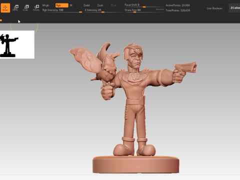 Peacemaker Model Cetak 3D