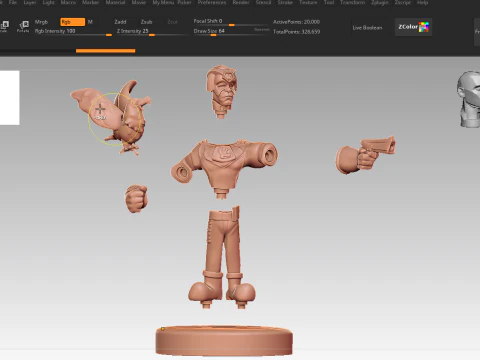 Peacemaker 3D Print Model
