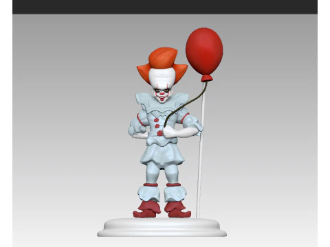 Pennywise - TI Modelo de Impressão 3D