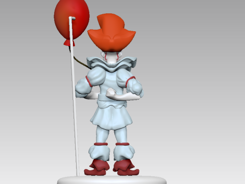 Pennywise - Informatique Modèles 3D en vedette