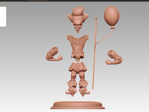 Pennywise - Informatique Modèles 3D en vedette