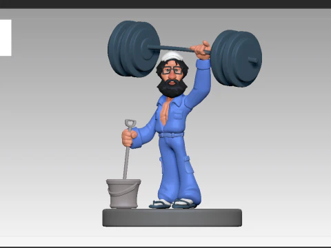 Anatoly - Figurine 3D Print Model