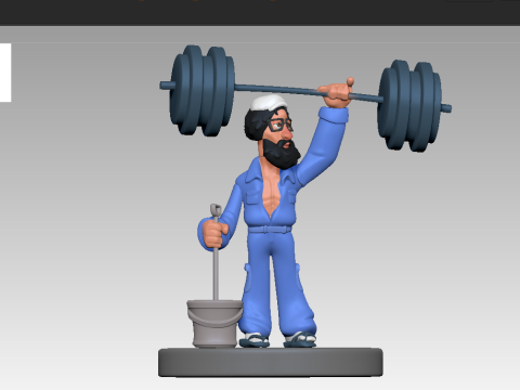 Anatoly - Heykelcik 3D Baskı Modeli