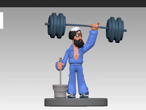Anatoly - Figurine 3D Print Model