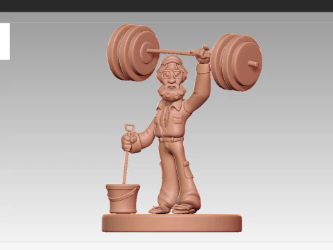 Anatoly - Figurine 3D Print Model