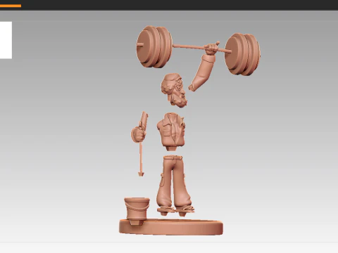 Anatoly - Figurine 3D Print Model