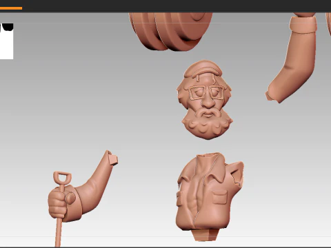 Anatoly - Figurine 3D Print Model